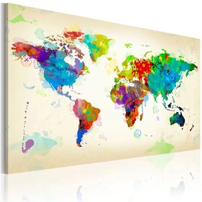 Quadro All colors of the World