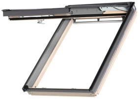 Finestra da tetto (faccia inclinata) VELUX GPL MK08 3068 manuale L 78 x H 140 cm marrone e grigio antracite