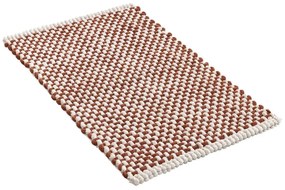 Tappetino per il bagno color terracotta 50x80 cm Rafael – douceur d'intérieur
