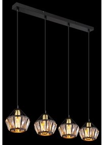 Globo 54359-4H - Lampadario a sospensione con filo LOIS 4xE14/40W/230V