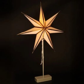 Brilagi - Decorazione natalizia a LED, LED/3xAA, 66x40 cm, stella