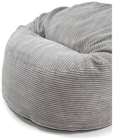 Pouf a sacco per bambini viola con rivestimento in velluto a coste Om 85 – SLOWDOWN