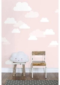 Fotomurale ESTA Nuvole, Bianco fondo rosa 186X280 cm