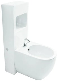 Bidet filomuro flo unico KERASAN bianco