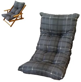Cuscino imbottito per poltrona relax sdraio o dondolo - Grigio