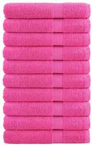 Asciugamani Per Sauna Solund 2 Pz Rosa 80x200 Cm 600 G/m² /