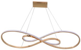 Lampadario LED a sospensione con filo ZUMBA LED/50W/230V oro