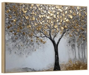 Quadro 60x90 cm Golden Leaves