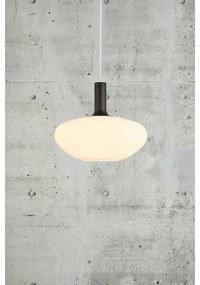 Nordlux - Lampadario a cavo ALTON 1xE27/60W/230V bianco/nero/ottone