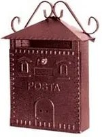 cassetta postale rustica - cm.30x10x36h. fer254441