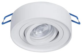 Faretto da incasso NUSA 1xGU5,3/MR16/50W/12V arrotondato bianco