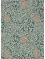 Morris & Co Carta da parati Apple - Indigo Antique