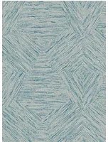 Arte International Tapete Pentagono - Turquoise