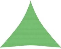 Vela Parasole 160 g/m Verde Chiaro 4,5x4,5x4,5 m in HDPE