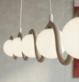 Lampada a Sospensione SINUS 5 5xG9 in Acciaio