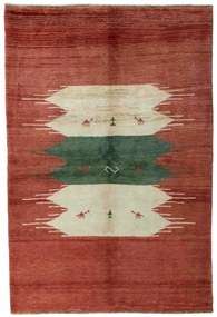 Gabbeh Tappeto persiano 260 x 170 Rosso (Iran) Annodato A Mano