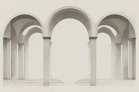 Stampa su tela – Archi rustici