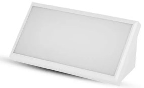 Lampada da parete LED esterna 20W 230V 4000K IP65 bianco