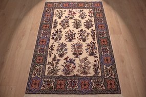 Isfahan Tappeto 110x160 (Iran) Annodato A Mano