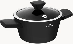 Casseruola con rivestimento antiaderente e coperchio Matte Black