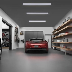 Brilagi - Plafoniera LED da bagno SLEEKLINE LED/40W/230V argento IP44