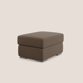 Sun pouf apribile contenitore in tessuto smacchiabile ad acqua T05 marrone