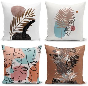 Set di 4 federe Cesso, 45 x 45 cm - Minimalist Cushion Covers