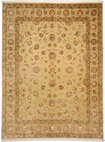 Tabriz Tappeto orientale 280 x 360 Beige (Indian) Annodato A Mano