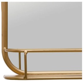 Specchio da parete con mensola 55,5x28,5 cm - Ixia