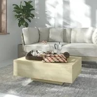 Tavolino da Caff Rovere Sonoma 85x55x31 cm in Truciolato cod mxl 13282