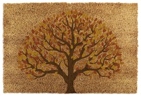 Zerbino in fibre di cocco 40x60 cm Autumnal Tree of Life – Artsy Doormats