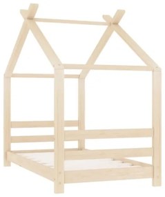 Giroletto per Bambini in Legno Massello di Pino 70x140 cm