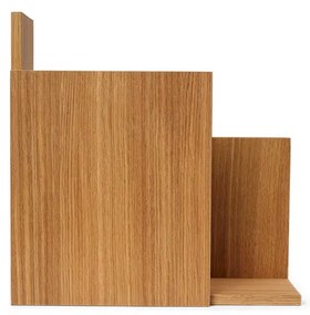 ferm LIVING - Stagger Shelf Square Oiled Oak ferm LIVING