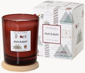 Candela profumata fatta a mano Edinburgh (lavanda, pepe nero, vetiver)