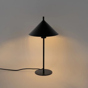 Lampada da tavolo di design nera - Triangolo