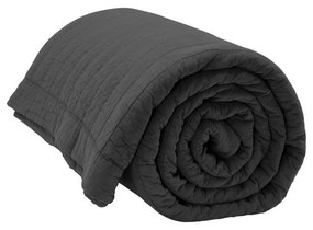 House Doctor - Magnhild Quilt Copriletto 280x280 Coal ByNord