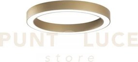 Plafoniera led demos oro led 80w 10990 lm 3000k 4000k 6500k 80x8,5cm