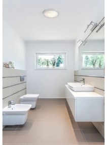 FARO 62981 - Plafoniera da bagno LOGOS 2xE27/20W/100-240V IP44