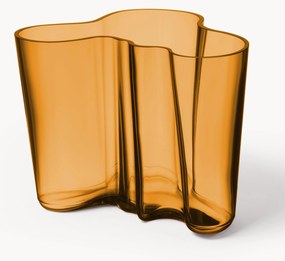 Vaso in vetro soffiato Alvar Aalto, alt. 16 cm