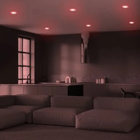 Briloner - SET 3x LED RGBW Lampada da bagno dimmerabile LED/5W/230V IP44+ +TC