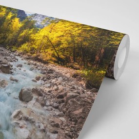 Carta da parati autoadesiva – Paesaggio montano pittoresco
