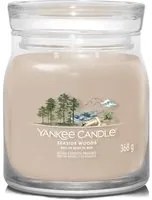 Soft Wool & Amber candela in giara media Yankee Candle