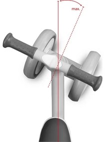 Bici a spinta KVADROLET grigio/marrone