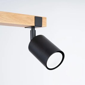 Sollux SL.1344 - Faretto FAGER 2xGU10/10W/230V nero