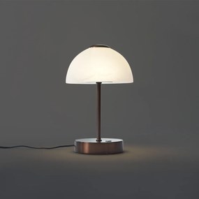 Lampada da tavolo di design bronzo scuro con LED dimmerabile - Joya