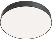 Plafoniera Ceiling & Wall in Alluminio e Plastica Zon Nero