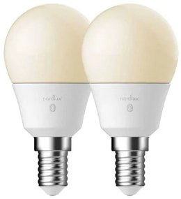 Lampadine Smart 4,5W (470lm) 2200-6500K White 2-pack E14 - Nordlux