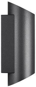 Nordlux - Applique da esterno NICO 2xGU10/35W/230V IP54 nero