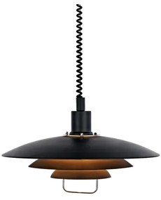 Lampada a sospensione nera Kikrenes, ø 48 cm Kirkenes - Markslöjd