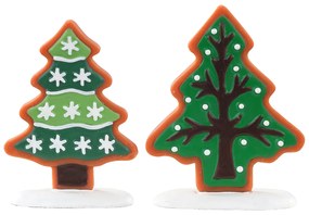 Set 2 alberi, Lemax decorazione Natale